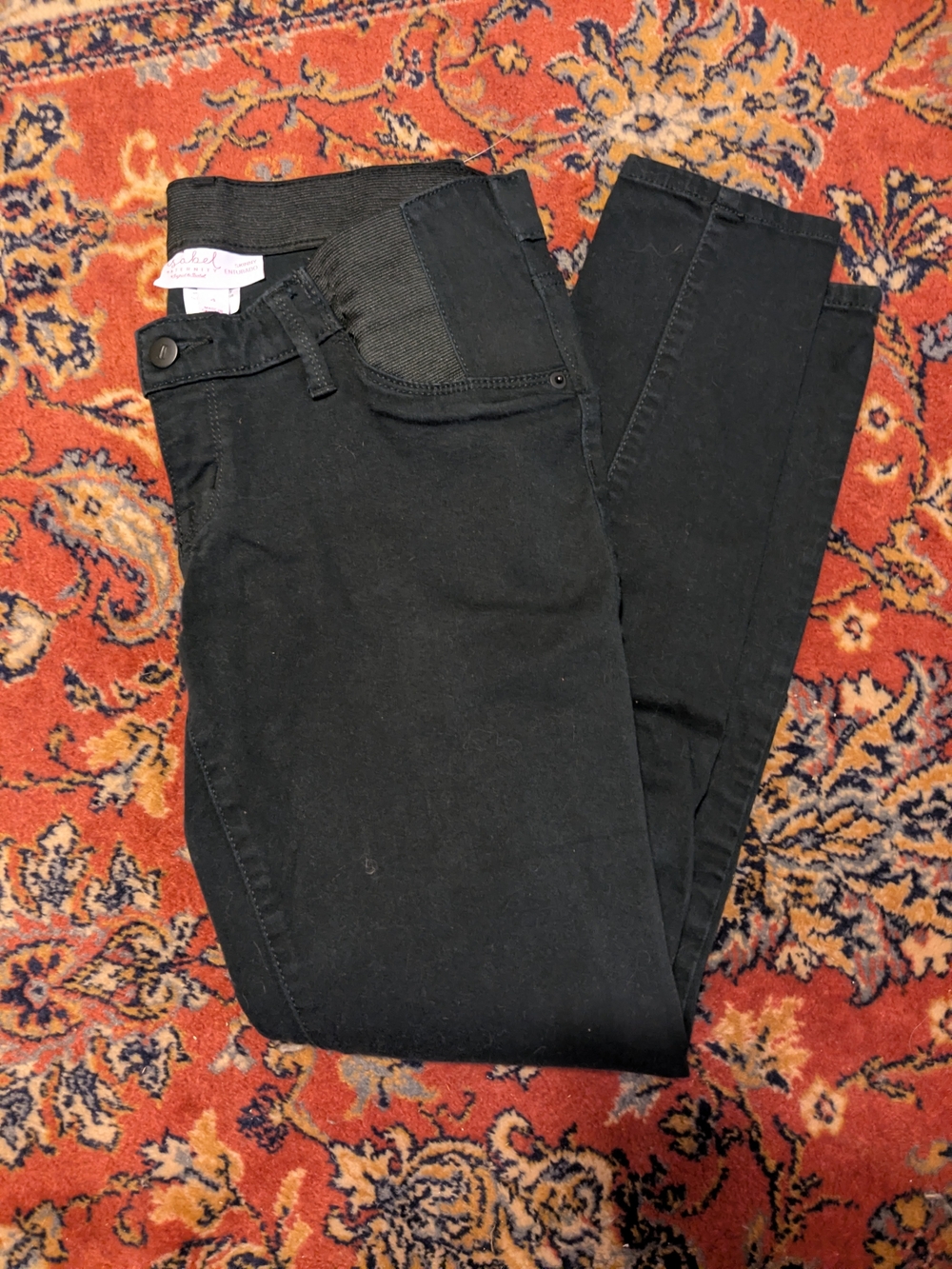 Isabel Maternity by Ingrid & Isabel Black Under-the-Bump Skinny Jeans
